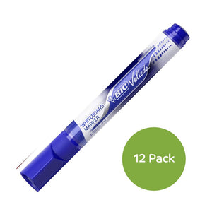 Bic Velleda B12 Liquid Ink Dry Wipe Whiteboard Marker Range
