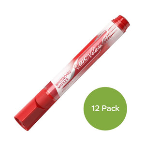 Bic Velleda B12 Liquid Ink Dry Wipe Whiteboard Marker Range