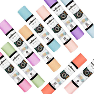 TeckWrap Craft Matte Vinyl Range 12"X5FT ROLL