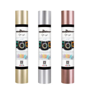 TeckWrap Craft Metallic Satin Chrome Vinyl