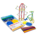 Constructo Straws Pack Including Joiners, Prongs & Wheels