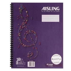 Aisling Music Book 12 Stave 24pg