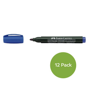 Faber Castell Permanent Markers 12 Pack Range