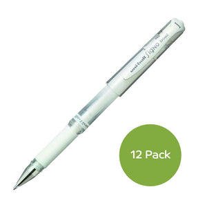 Uniball 153 Signo Broad Gel White 12 Pack