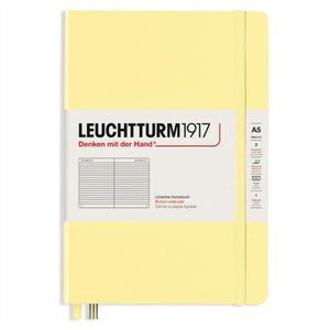 Leuchtturm 1917 Hardcover A5 Ruled Notebook Range