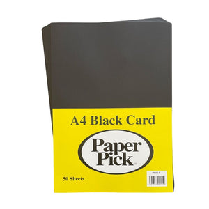 Paper Pick A4 Card Assorted Colours