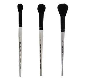 Daler Rowney Graduate Black Goat Round Mop Brush Range