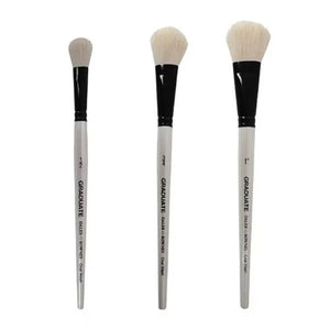 Daler Rowney Graduate White Goat Oval Wash Brush Range