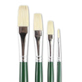 Richard Oliver 27F Series Hog Bristle Flat Brush Range