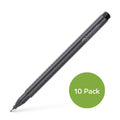 Faber Castell Finepen 1516 Black 10 Pack