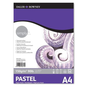 Daler Rowney Simply Pastel Pad A4 150g 16 Sheets