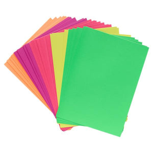 Premier Activity A4 160gsm Card 40 Sheets Fluorescent