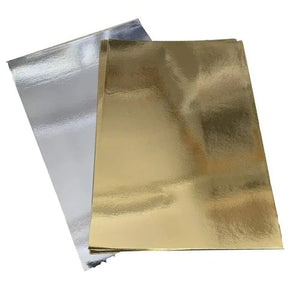 Metallic Paper A4 Silver & Gold 20 Pack