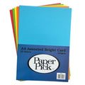 Paper Pick A4 Assorted Coloured Card Bold 50 Pack