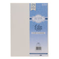 Icon A4 300gsm Hammer Card Ivory 100 Pack