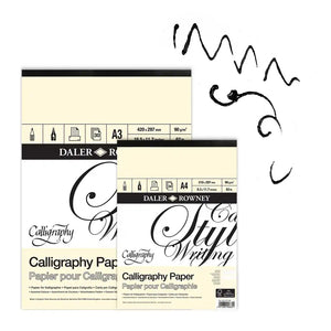 Daler Rowney Calligraphy Pads Range