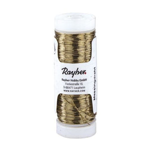 Rayher Jewellery Wire 3mm x 150m Brass