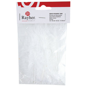 Rayher Decorative Feathers White