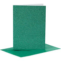 Cards & Envelopes A6 Glitter 4 Pack Range
