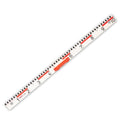 Wissner Board Plastic Ruler 100cm Magnetic