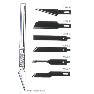 Jakar Fine Point Blades for Knife (JAK 7338) 5 Pack