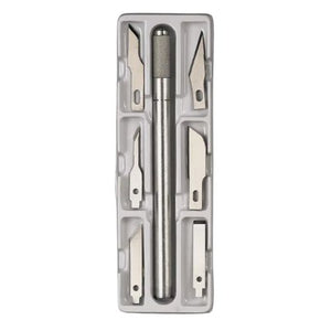 Jakar Scalpel Hobby Knife with 6 Assorted Blades