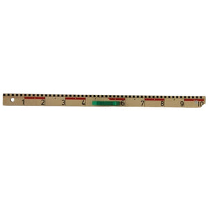 Wissner Board Wood Ruler 100cm Magnetic