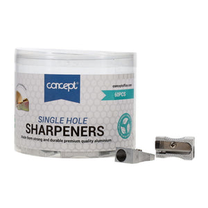 Concept Metal Pencil Sharpener 60 Pack