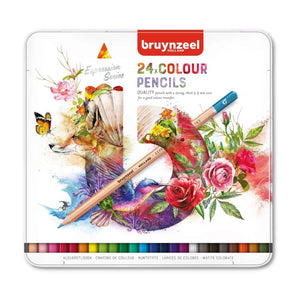 Bruynzeel Expression Colour Pencils Tin 24