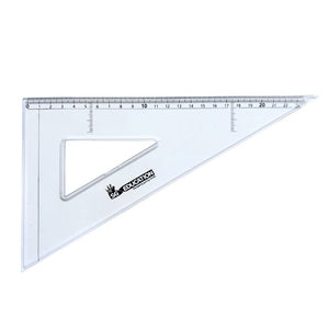 SG Set Square 60 degree 25cm Clear