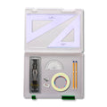 Tuff Box with 2 Part Compass, Tape & Faber Castell Set Square