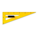 Arda Board Set Square 60degree Magnetic Yellow with Handle