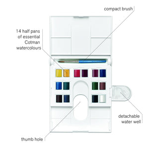 Cotman Watercolours Compact Box Set