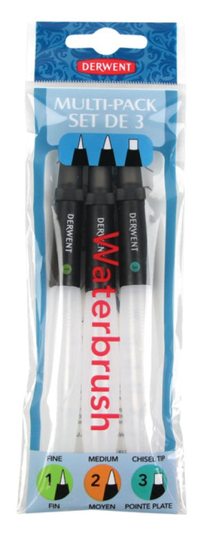 Derwent Waterbrush 3 Pack