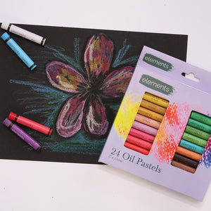 Elements Oil Pastels 24 Pack