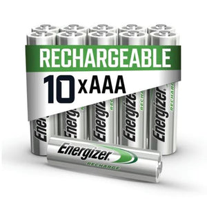 Energizer Rechargeable Batteries AAA 700mAh 10 Pack