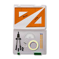 Tuff Box with Pen Holder Compass, Tape & SG Strong Set Square