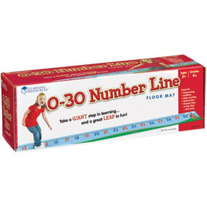Number Line Floor Mat 0-30