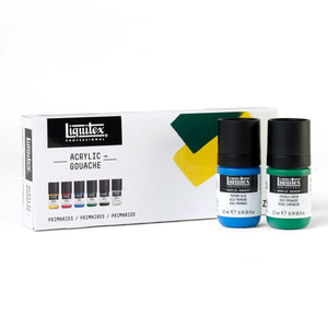 Liquitex Professional Gouache Colour Primary Colours 6x22ml Set