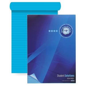 Student Solutions Visual Memory Aid Top Bound Refill Pad Turquoise A4 100pg