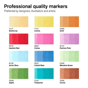 W&N Promarker Pastel Set 2 12 Pack
