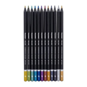 Bruynzeel Expression Metallic Shades Pencils 12 Set