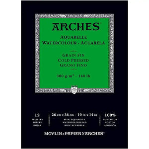 Arches Arches Watercolour Gummed Pad 300gsm Range SG Education