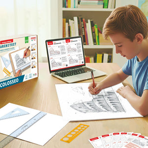 Arda Arda Architect Drawing Challenge Colosseum Kit SG Education