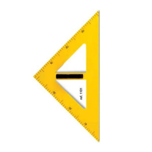 Arda Arda Board Set Square 45degree Magnetic Yellow with Handle SG Education