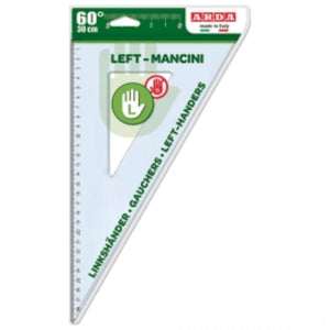 Arda Arda Set Square 60d 30cm Left Handed SG Education