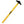 Arda Arda T Square Plastic for Board Yellow SG Education