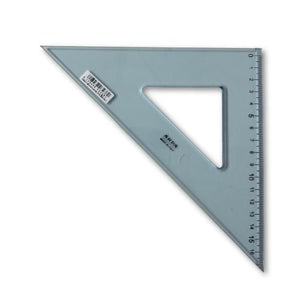 Arda Arda Uni Set Square 45 degree 25cm SG Education