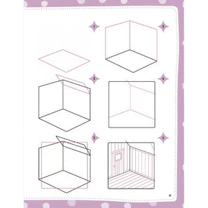_ ART-BOOKS Draw me! Color me!: Cute & Cozy Home SG Education