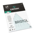 _ ART-CARD & BOARD Canson Bristol Drawing Pad 250gsm A3 20 Sheets SG Education
